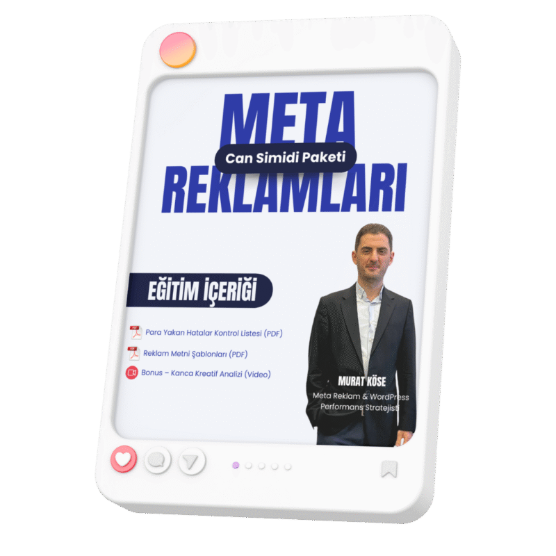 Meta Reklamları Can Simidi Paketi