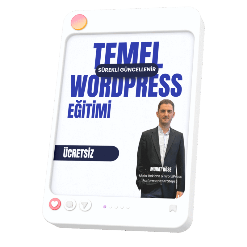 Temel WordPress Yetkinliği